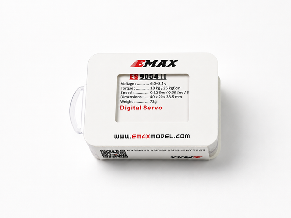 EMAX ES9054II High Voltage Magnetic Encoder Servo - front view