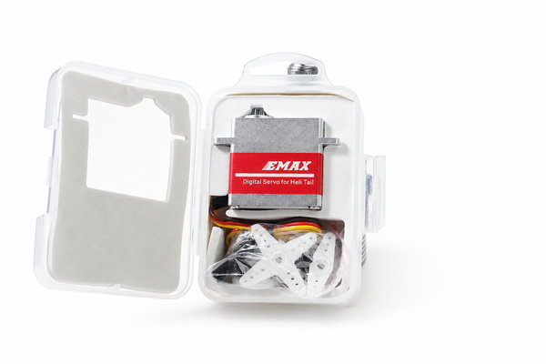 EMAX ES9055II High Voltage Magnetic Encoder Servo - angle view
