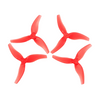 EMAX Avia 3630 - 3.6" 3 Blade Propeller Set - Red - Hawk Apex - Cinehawk