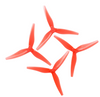 EMAX Avia 5030 - Ultralight 5" 3 Blade Propeller Set - Red