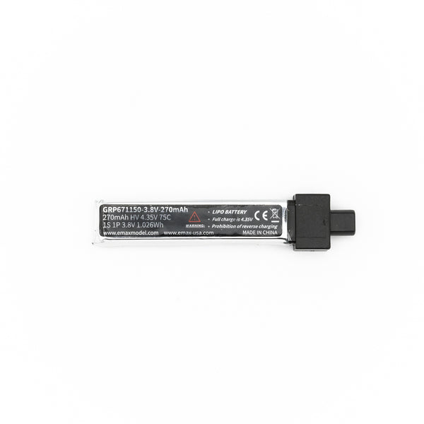 1S 270mAh HV EM2.0 LiPo Battery