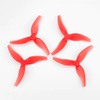 EMAX Avia 3630 - 3.6" 3 Blade Propeller Set - Red - Hawk Apex - Cinehawk