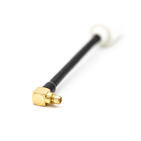 EMAX Nano 5.8G Antenna - LHCP (White) 50mm MMCX 90* Angle