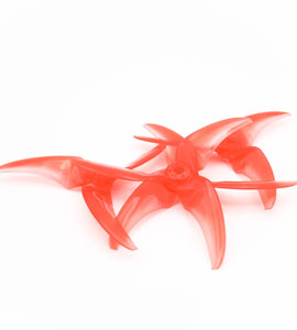 Avan Scimitar 4x2.4x3 4024-3 Propeller 2CW+2CCW Red